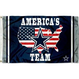 Dallas‎ Cowboys America's Team Flag Banner Patriotic Mancave Garage New 3x5 Feet